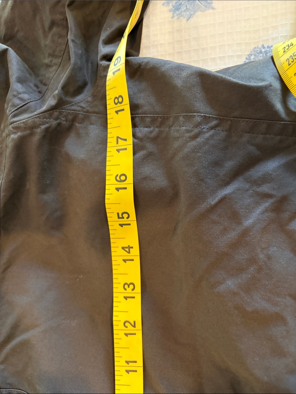Ralph Lauren Brown Utility Jacket with Tan Corduroy Collar - Picture 13 of 14